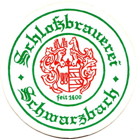 auengrund hbn-th schwarz schloss rund 1a (215-schwarzbach-grnrot)